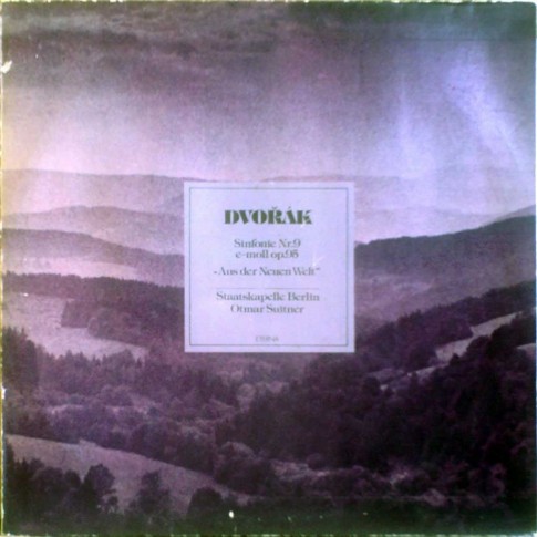GE ETERNA 827103 SUITNER DVORAK SYMPHONY No.9